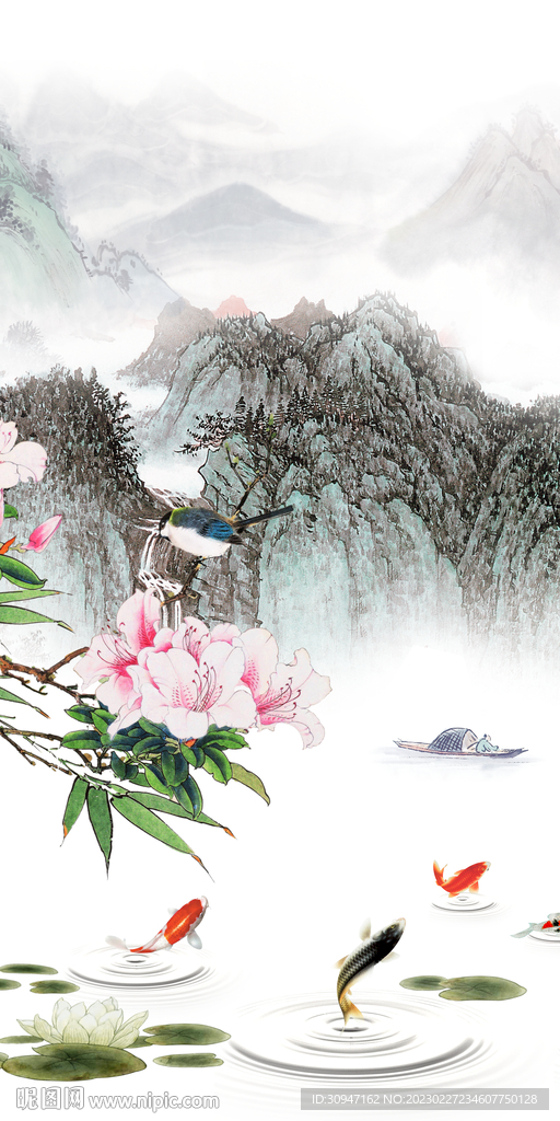 国风 玄关图最新画 tiF分层