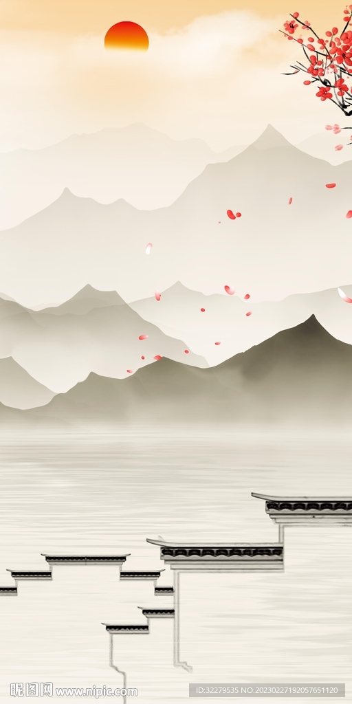 人气 高端极简玄关 Tif分层