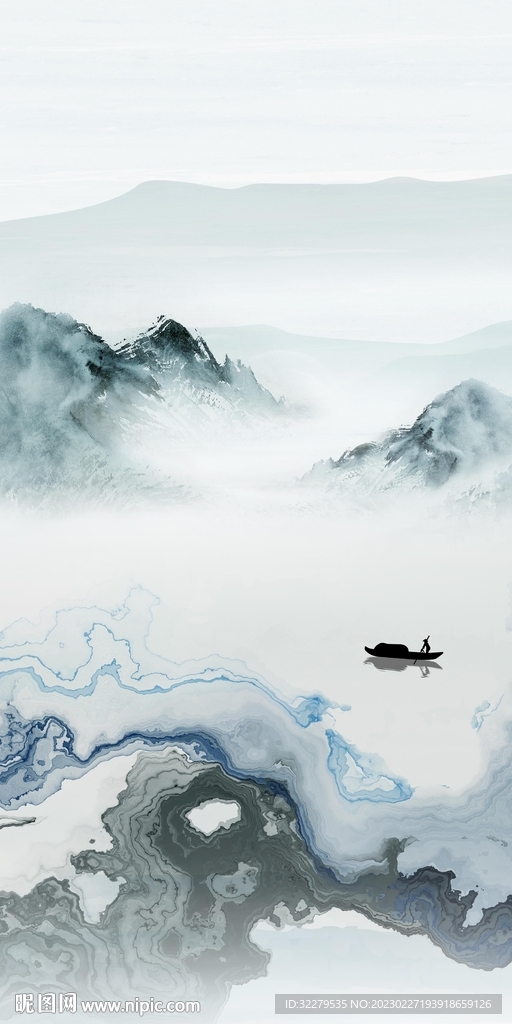 现代 大气新款玄关 Tif分层