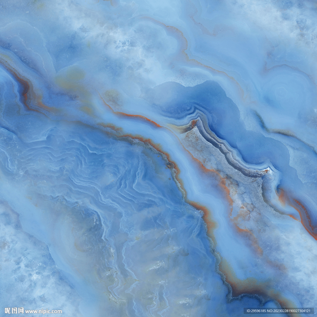 蓝色 别墅豪华石纹 Tif合层