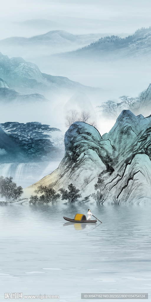 最新 爆款玄关框画 TiF分层