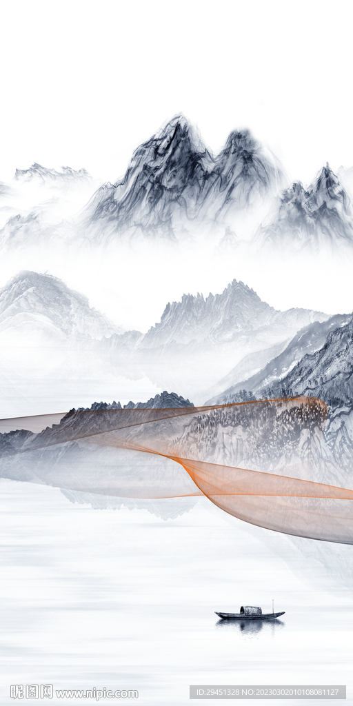 简约 新式玄关框画 tIf分层