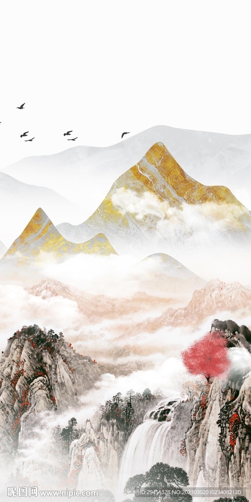 人气 新式玄关框画 tIf分层