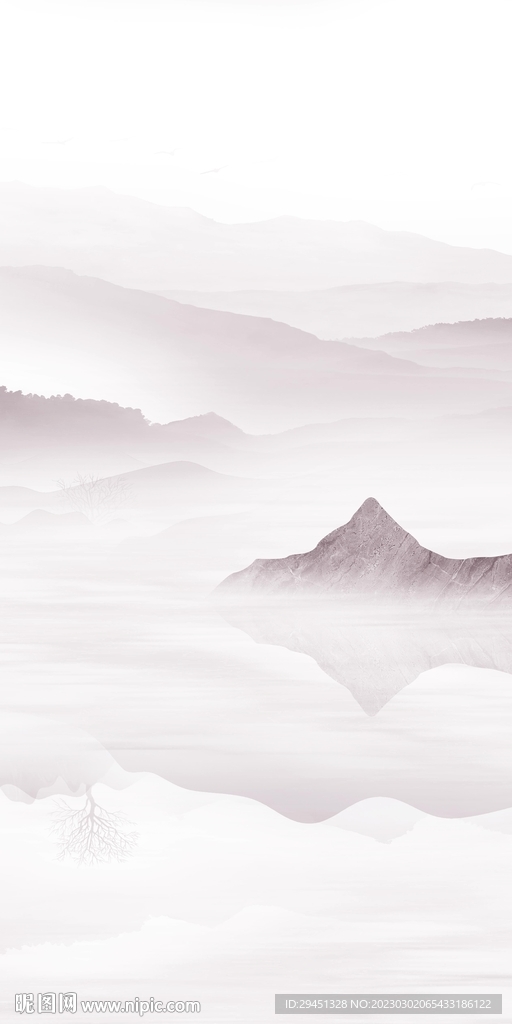 高清 新式玄关框画 tIf分层