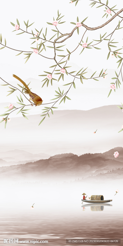 极简 中式新款玄关 tIf分层