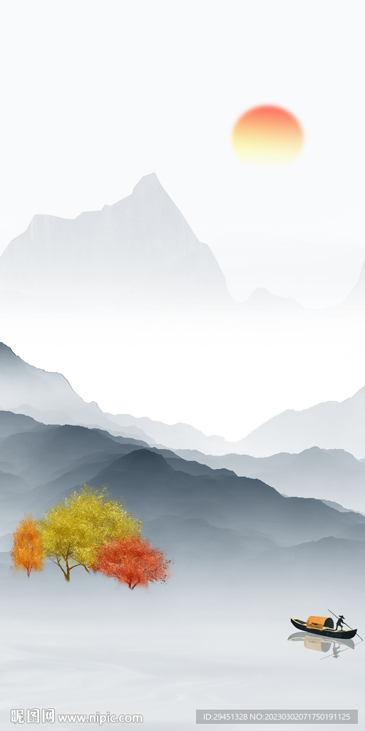 新款 高端新玄关画 tIf分层