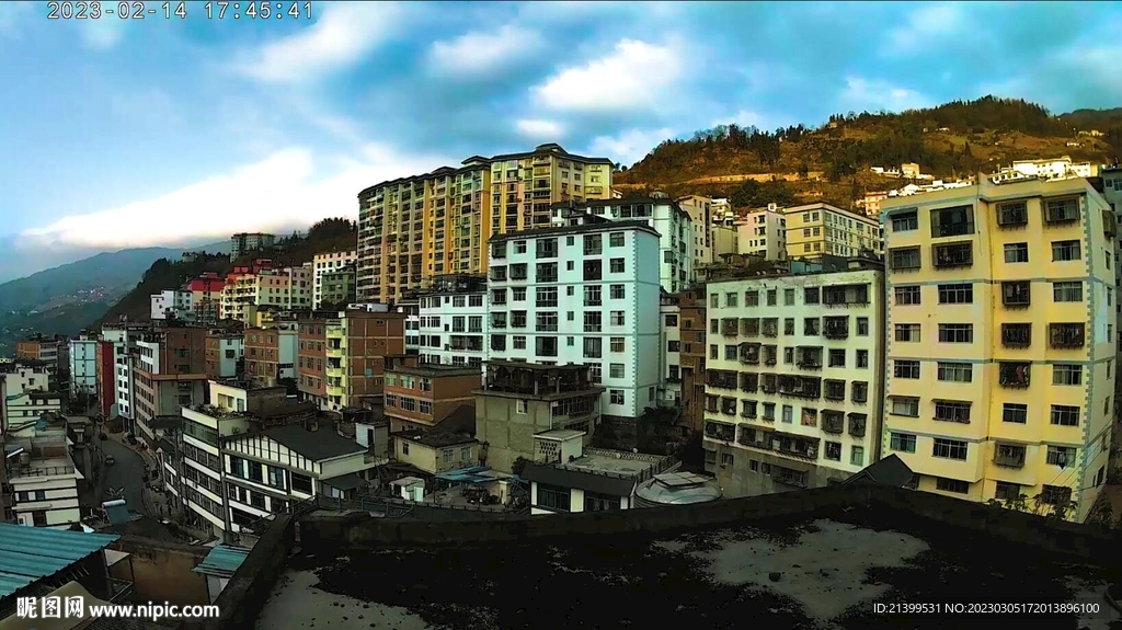 大关小区延时摄影