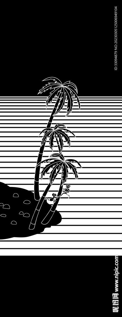 高清分层透明底浴室门打印图