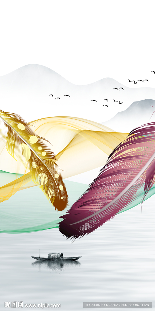 高清 轻奢最新玄关 tIf分层