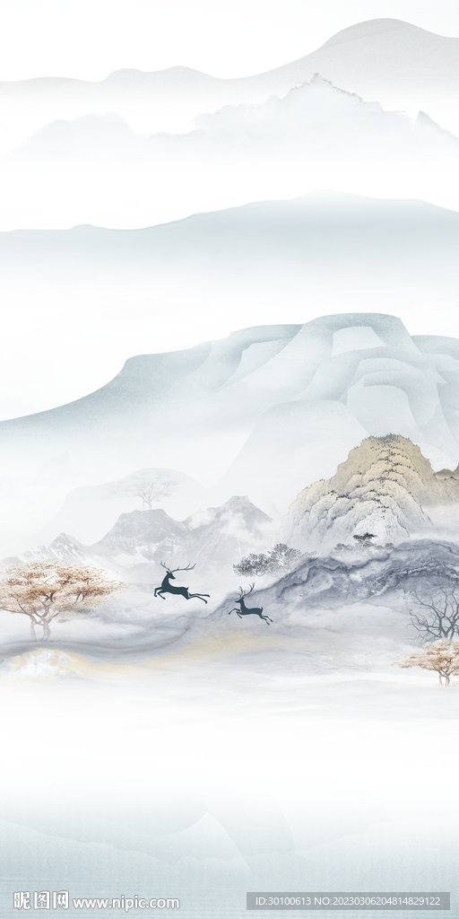 意境 人气高雅玄关 TiF分层