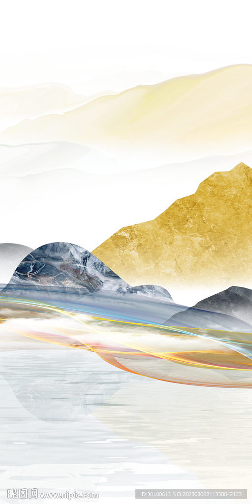 爆款 现代新款玄关 TiF分层