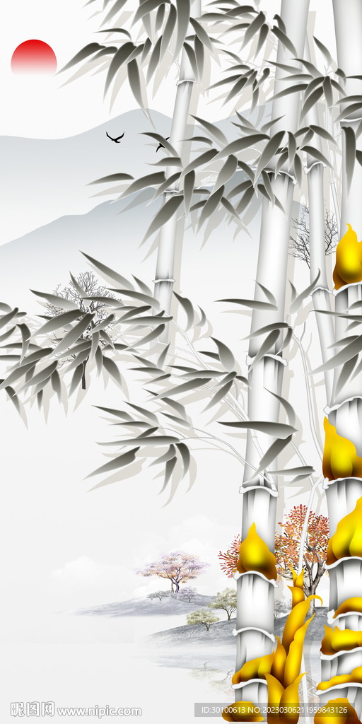 极简 现代新款玄关 TiF分层