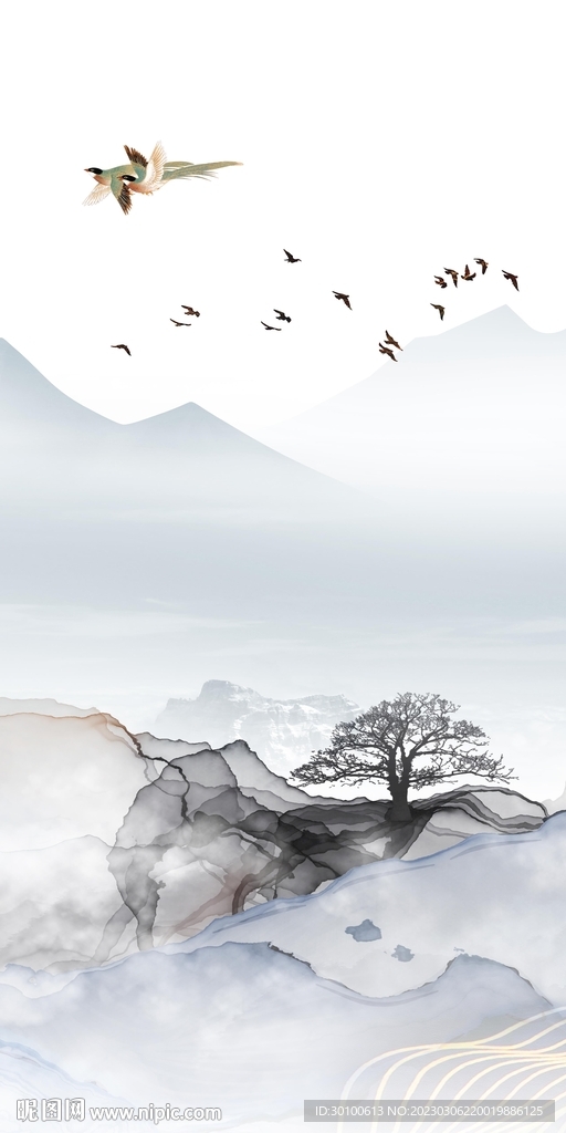 极简 意境爆款玄关 TiF分层