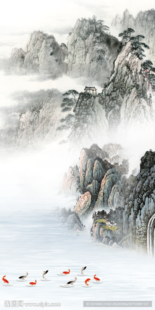 高端 意境爆款玄关 TiF分层