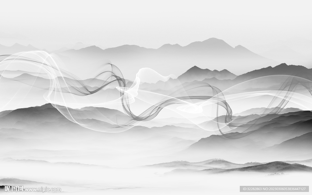 高档 灰色新背景画 tIF分层