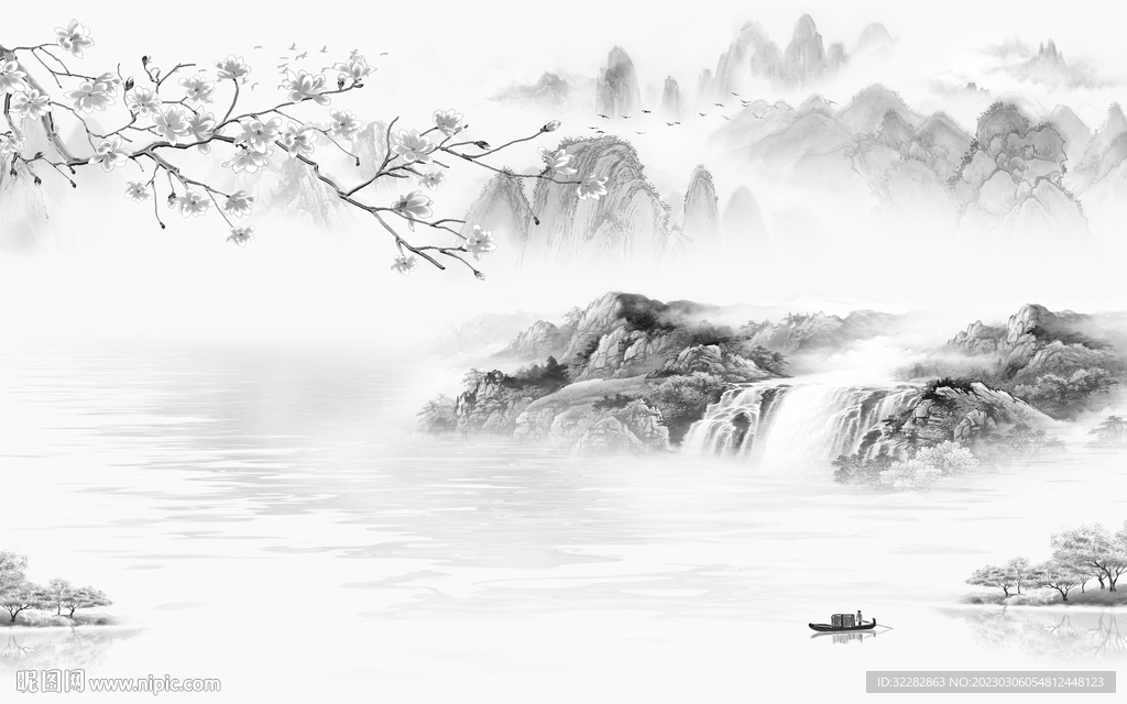 现代 灰色新背景画 tIF分层