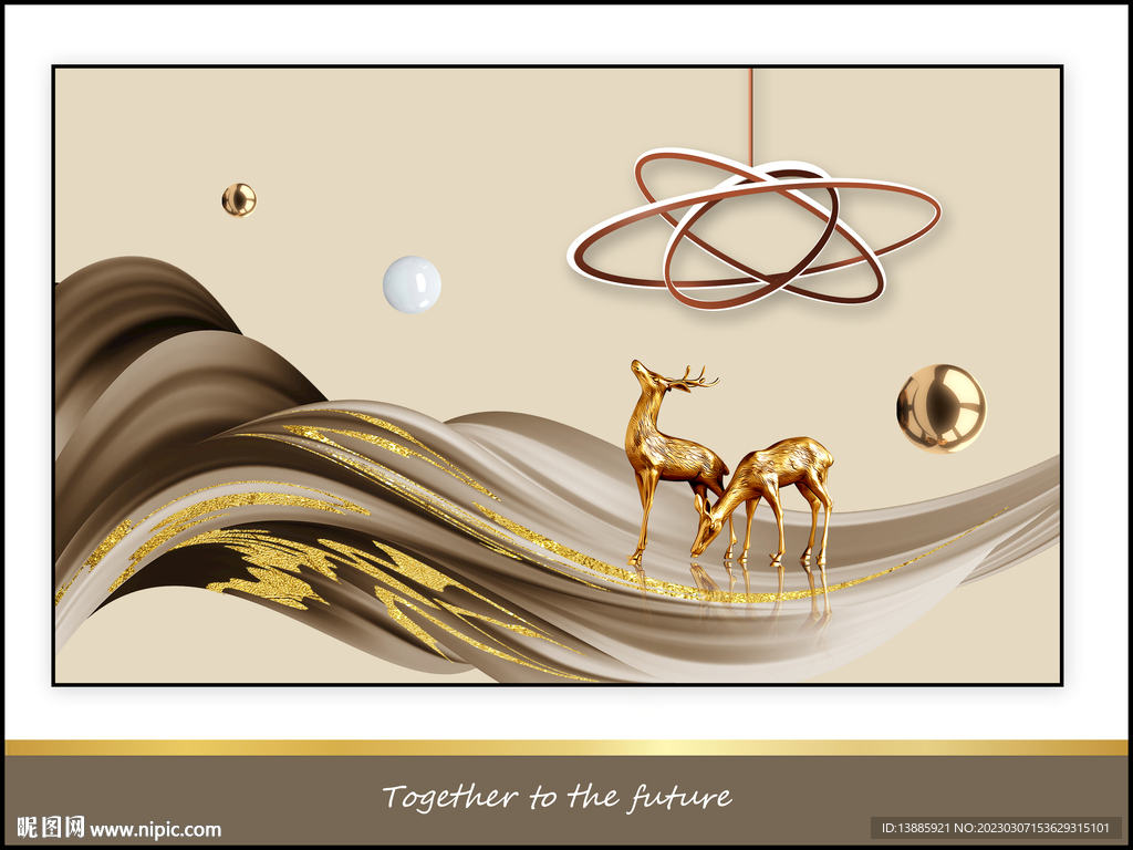 莫兰迪餐厅晶瓷画