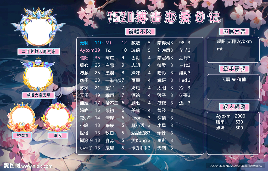 动漫素材背景墙图设计