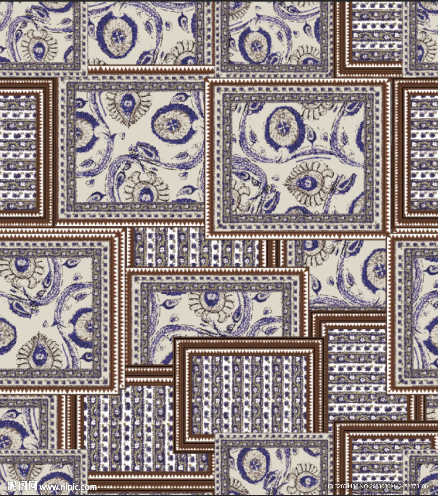 数码印花 腰果  大牌 