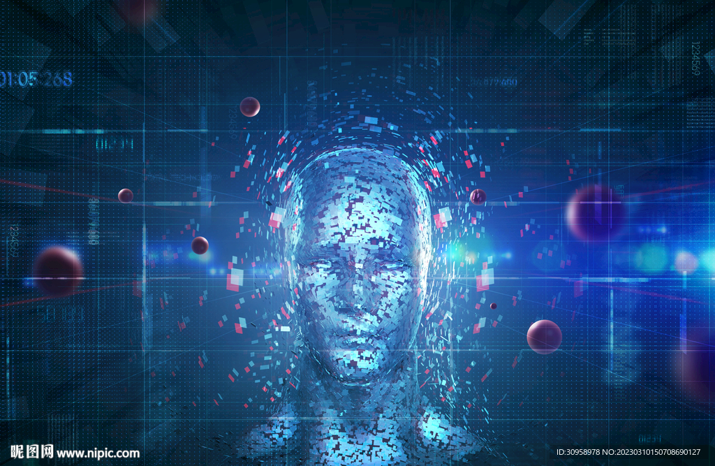 人工智能未来科技海报模板设计