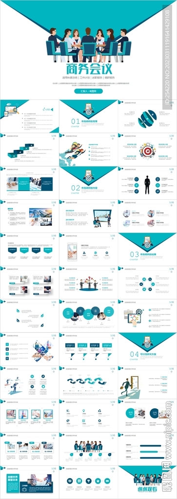商务会议汇报项目介绍PPT