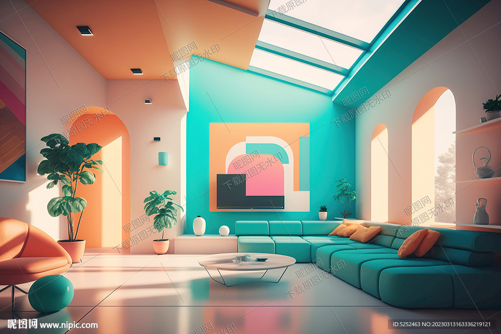 马卡龙风格装修