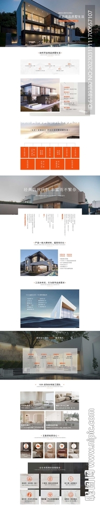 别墅家装详情页首页