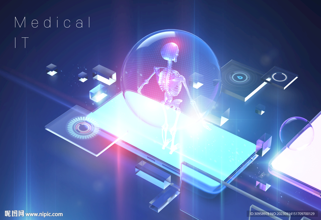 医疗科学健康疾病海报模板设计