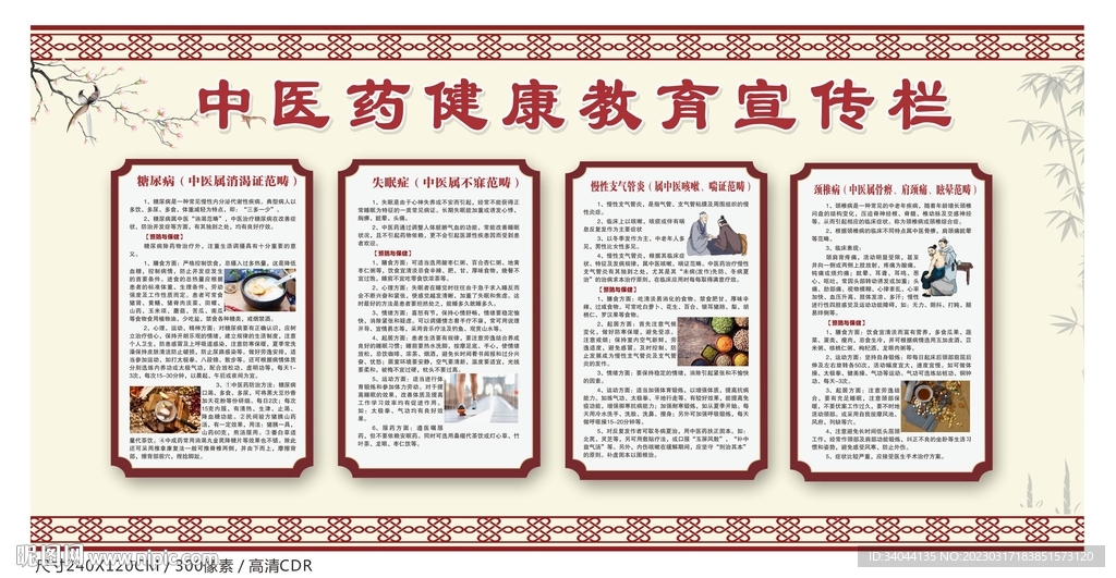 中医宣传栏