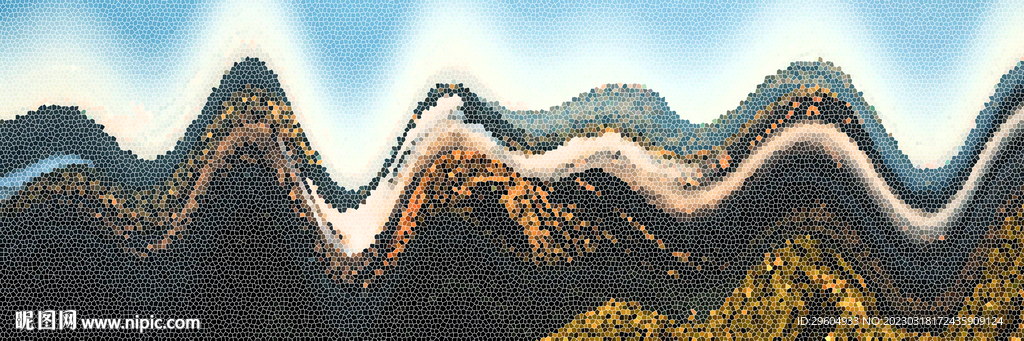 新品 新简奢晶瓷画 TIF合层