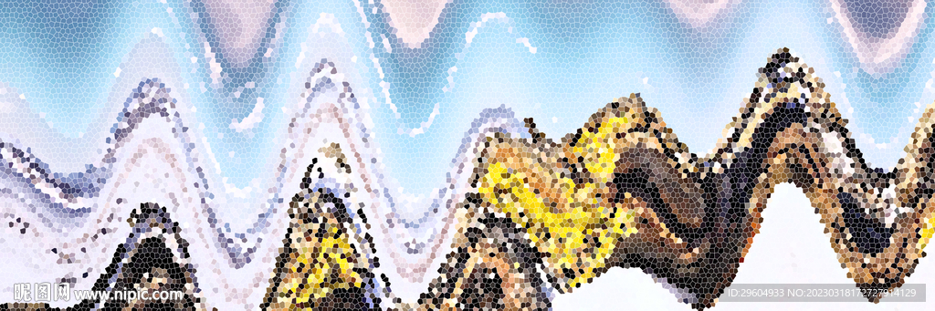 别墅 大卖新晶瓷画 TIF合层