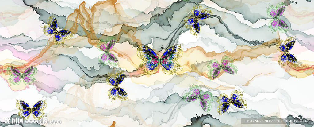 水波纹     抽象