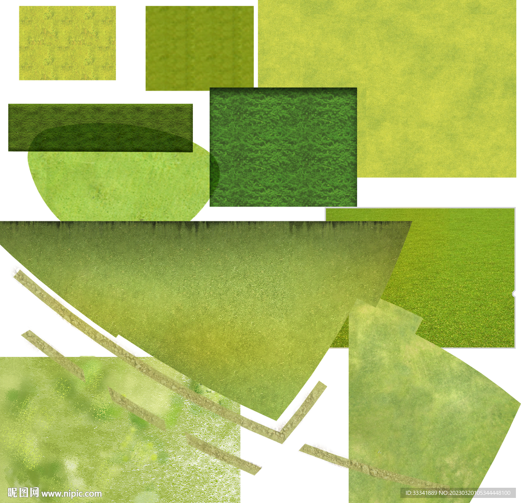 彩平素材平面草贴图