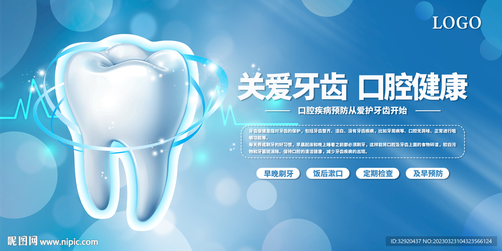 医疗口腔展板