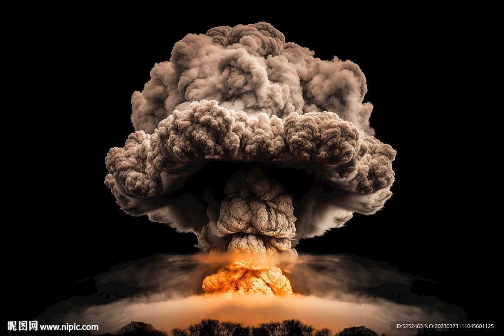 爆炸蘑菇云