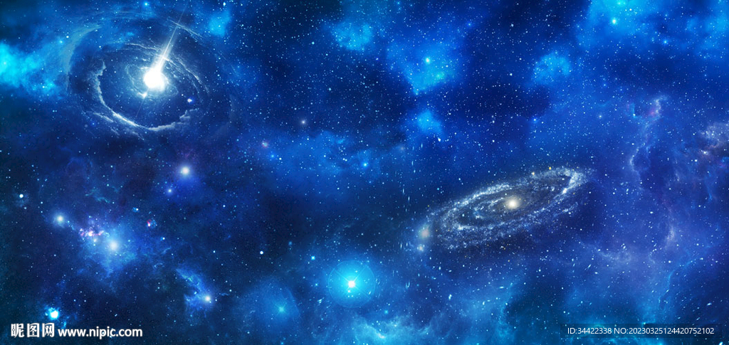 宇宙星空星尘银河星球