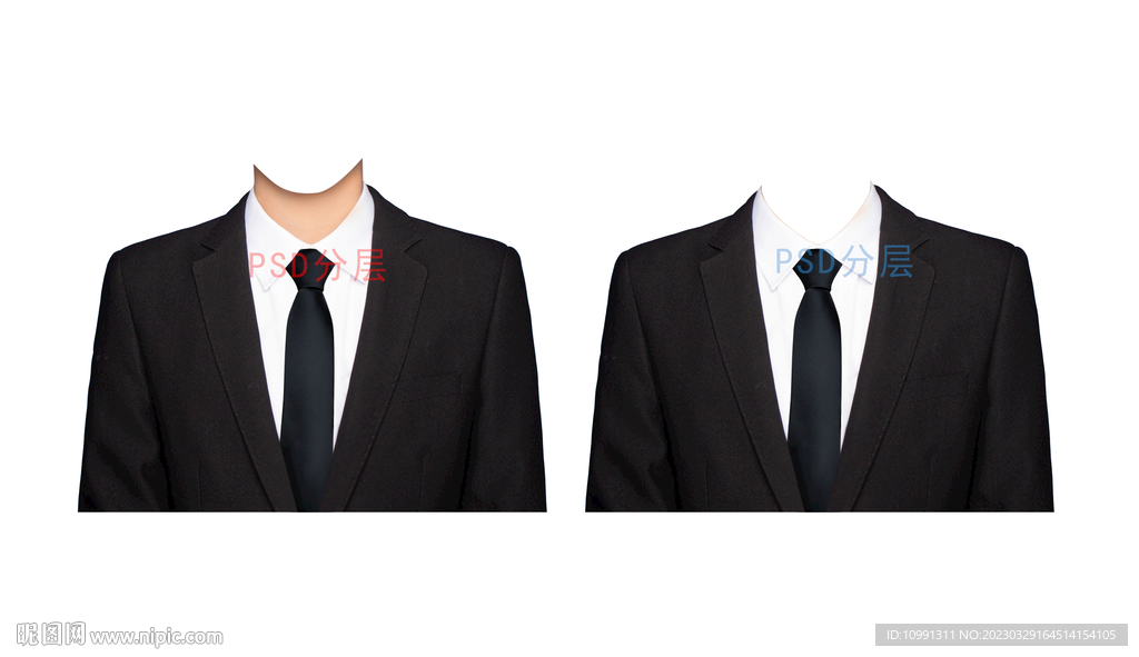 黑领带西装正装男