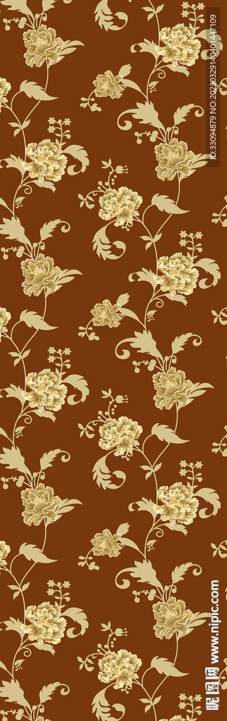 高清分层透明底平开门打印图