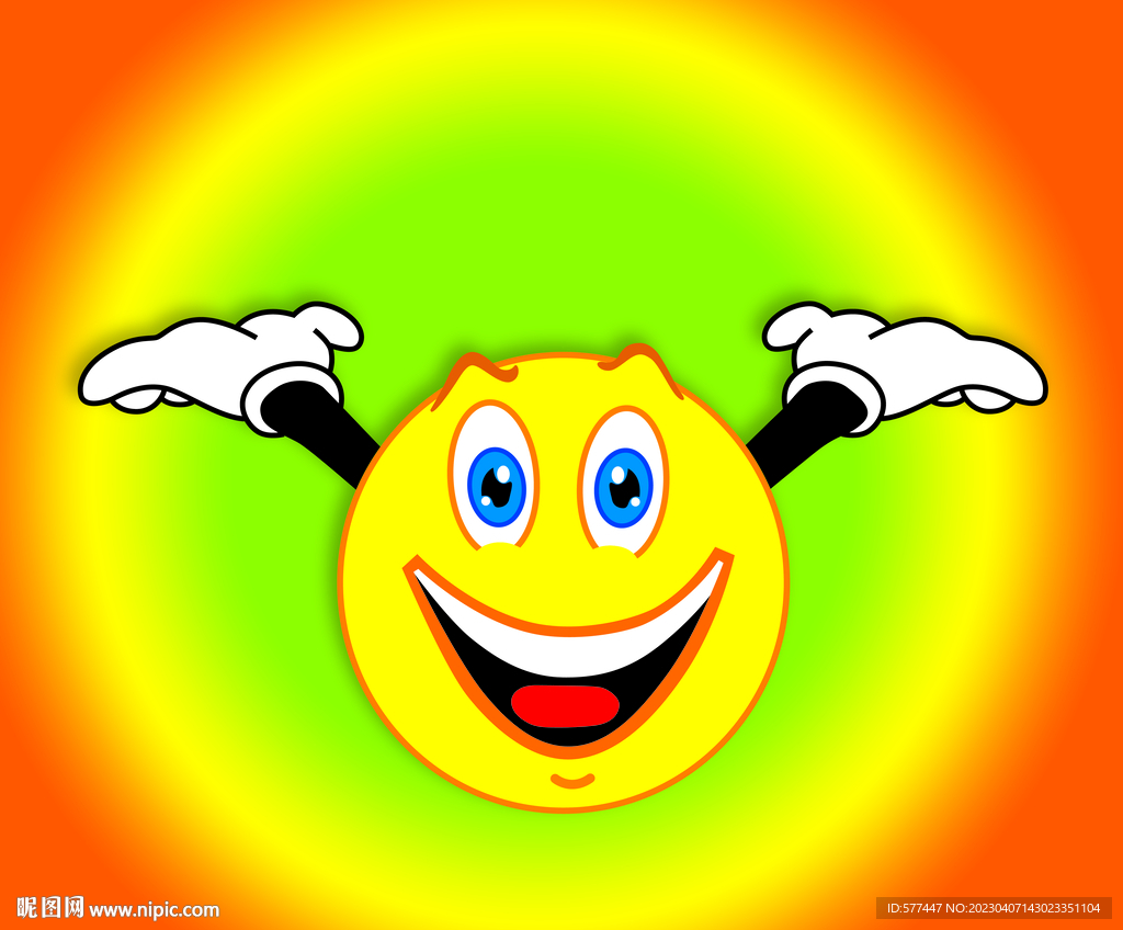 卡通笑脸