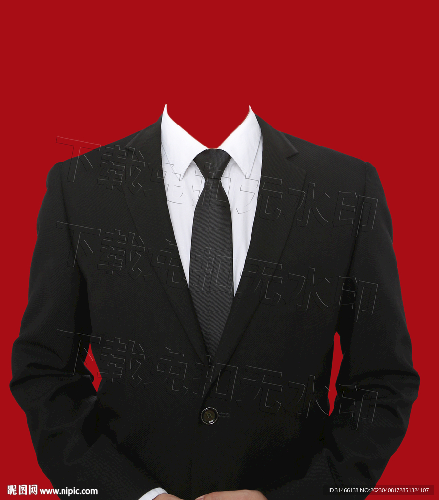 西装形象照