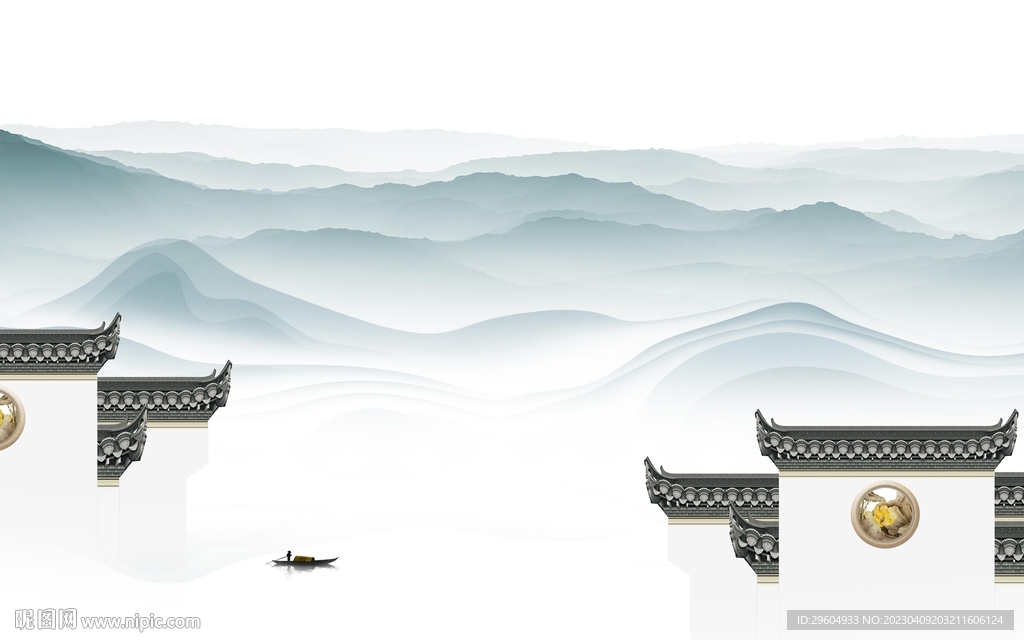 简约 新品人气山水 TIf分层