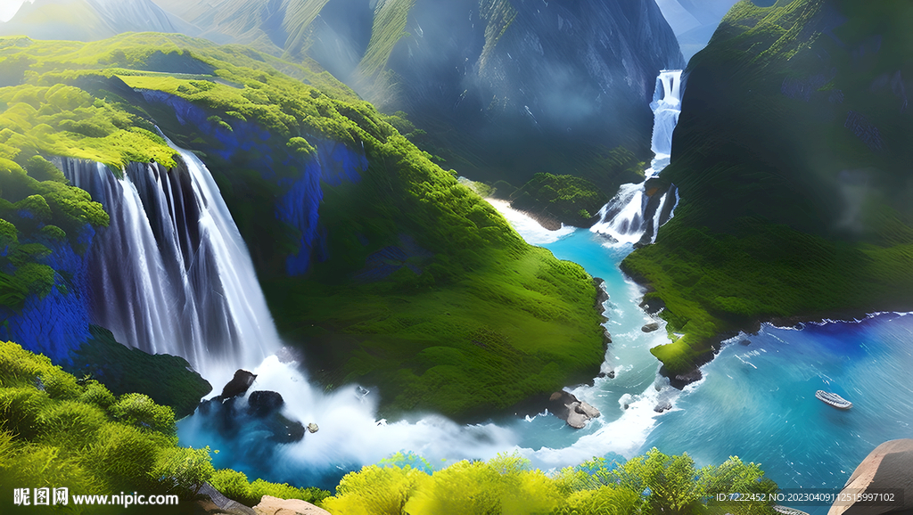 飞流直下三千尺