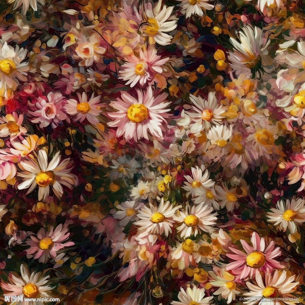 数码印花  水彩花 大牌小碎花