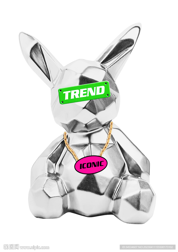 金属兔子