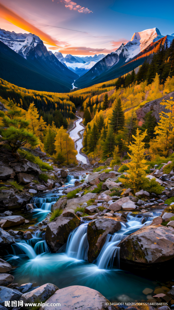 高山上的日出梦境