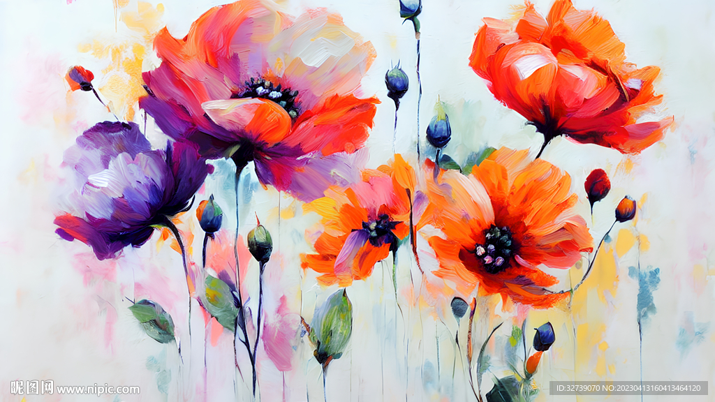 当代油画 花开正艳