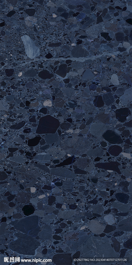 蓝色 奢华人气石纹 TIF合层