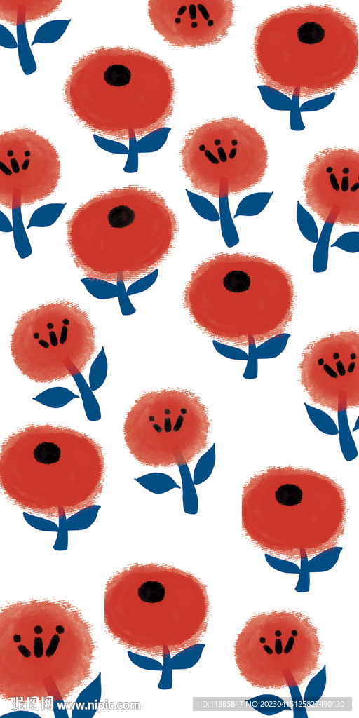 小红花手机壳图