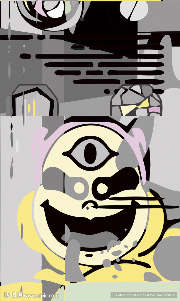 轻奢抽象装饰画