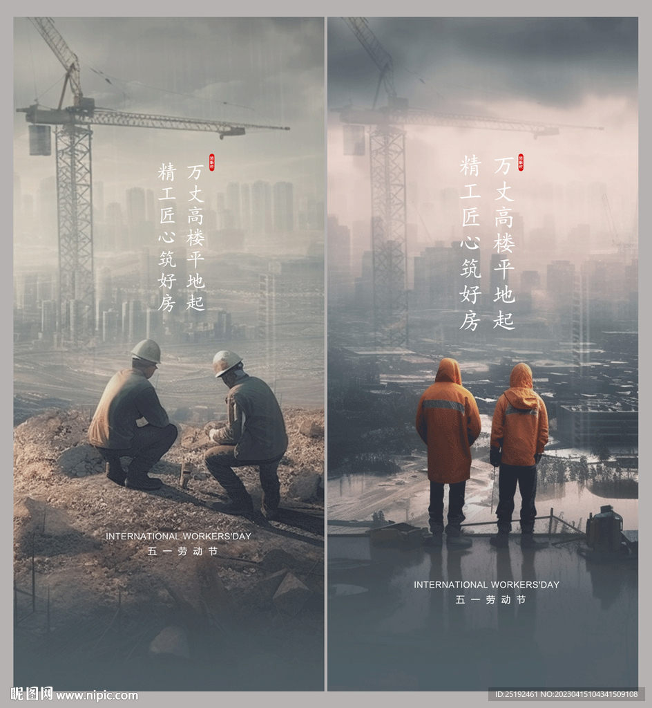 劳动节微推朋友圈 